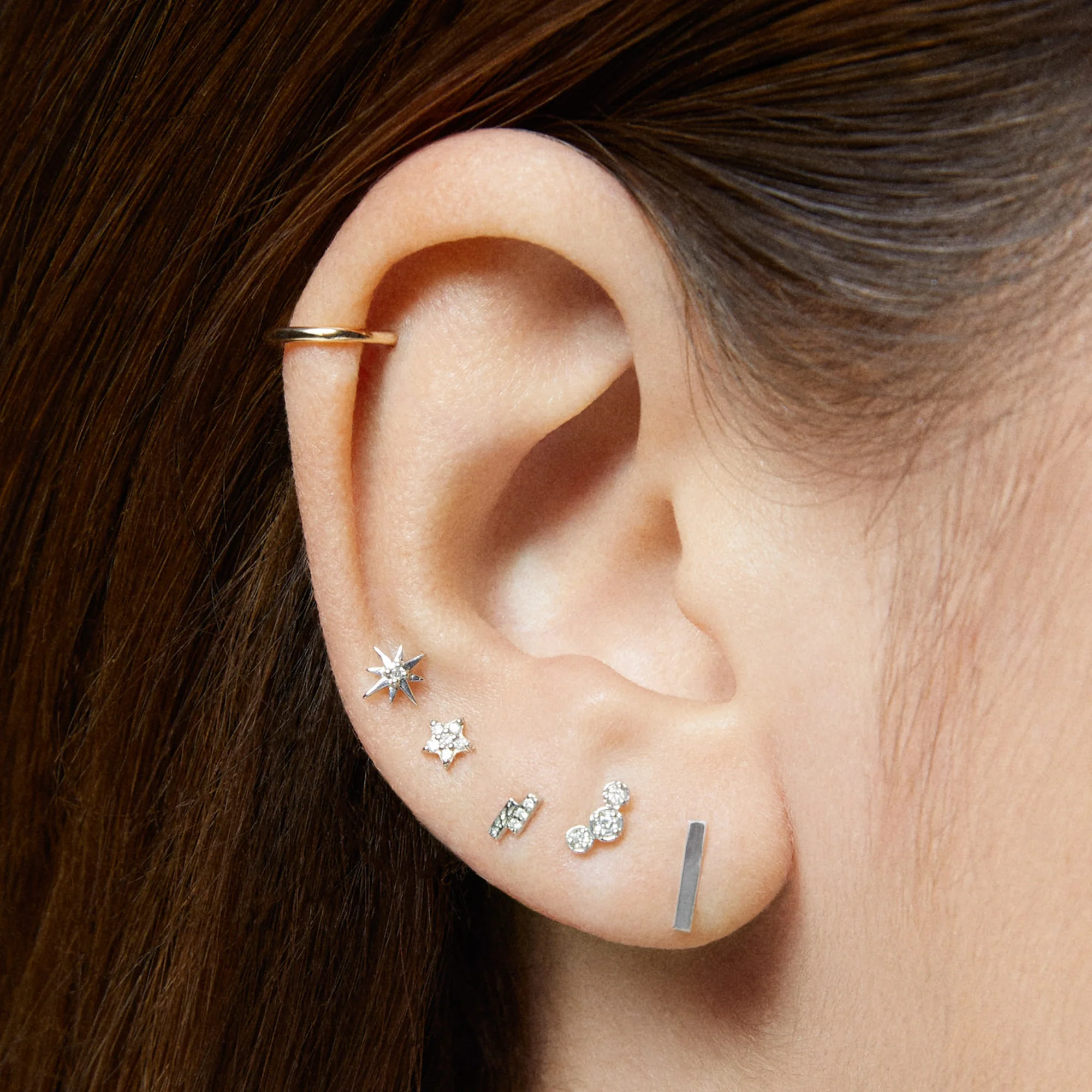 14k Endless Hoop 10mm - Image 3