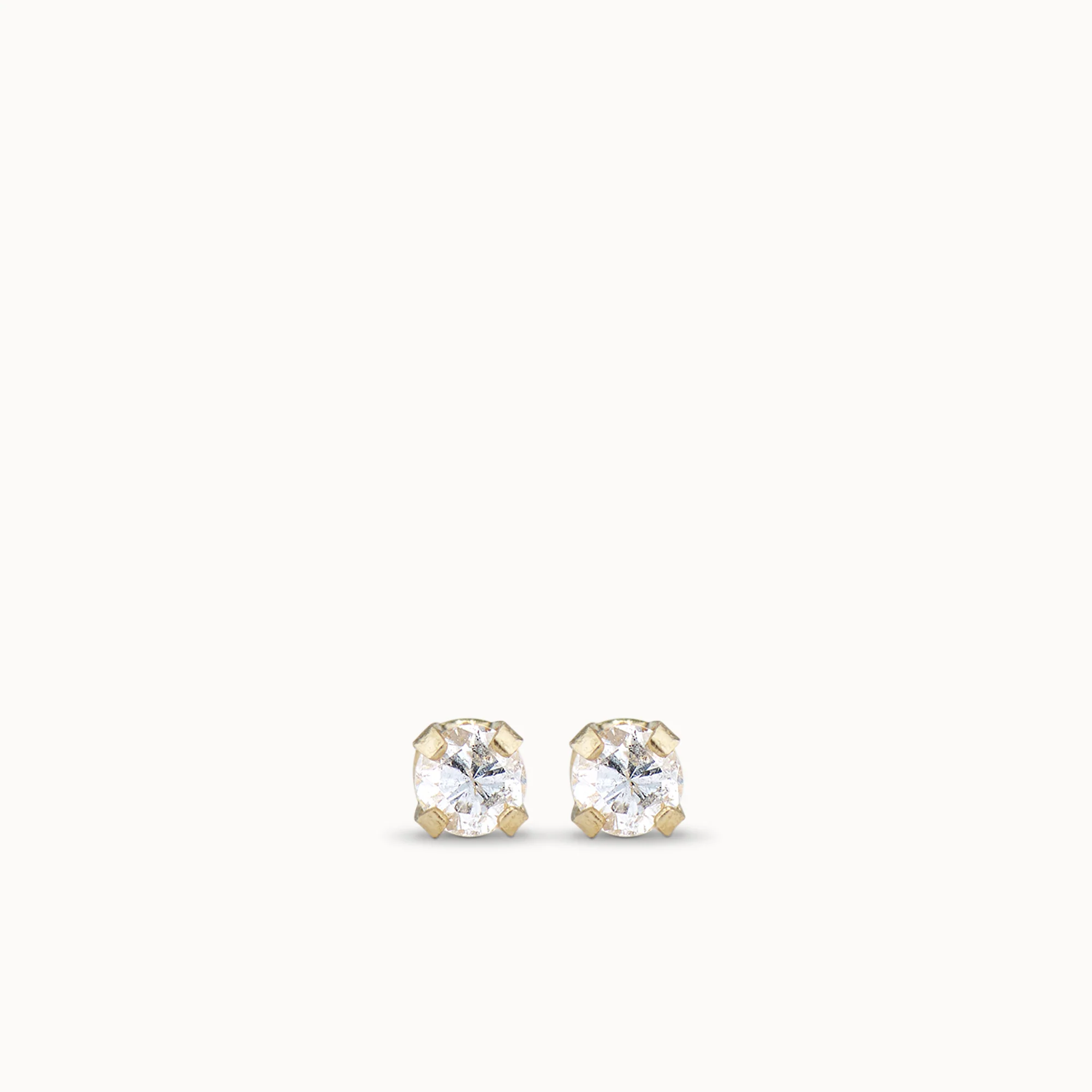 Round Diamond Studs - 2.4mm