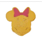 NGF 14k Yellow Gold Minnie Mouse Pair