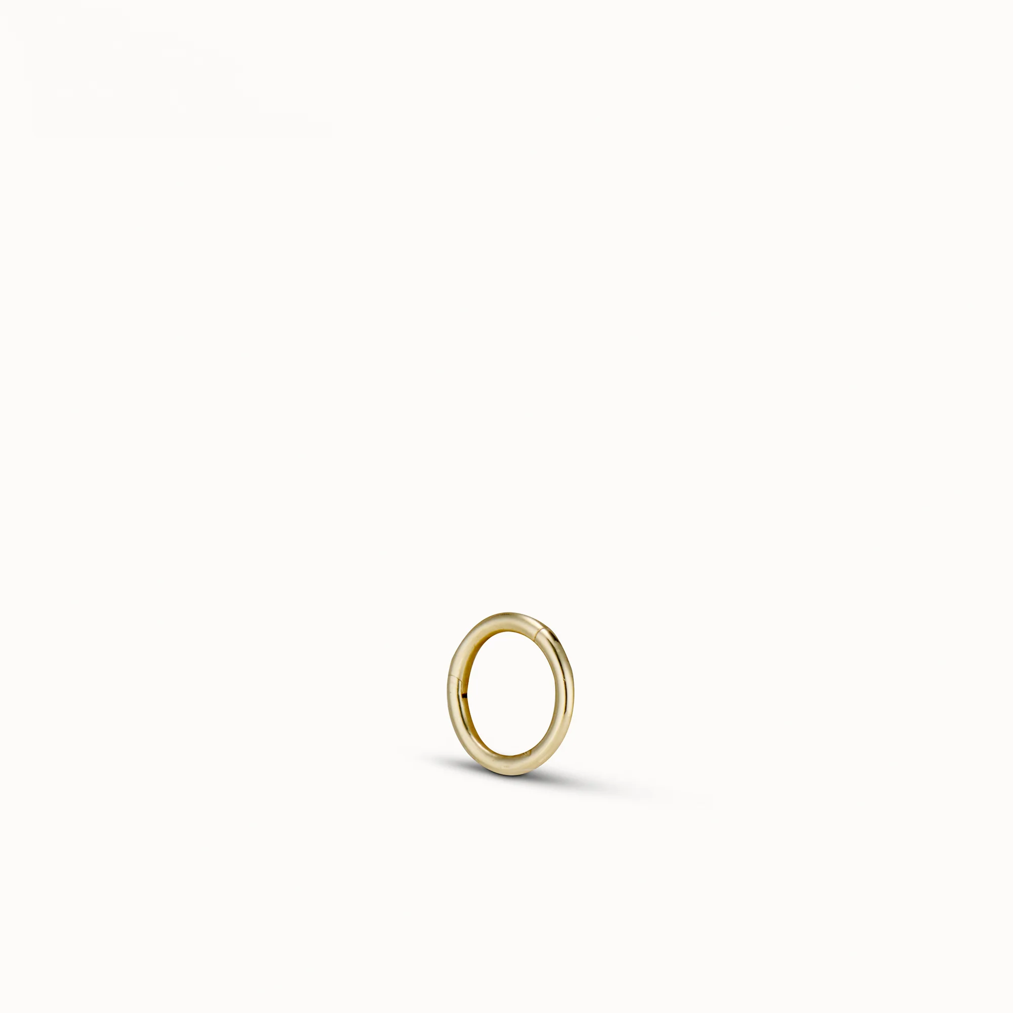 24k Endless Hoop 8mm - Image 3