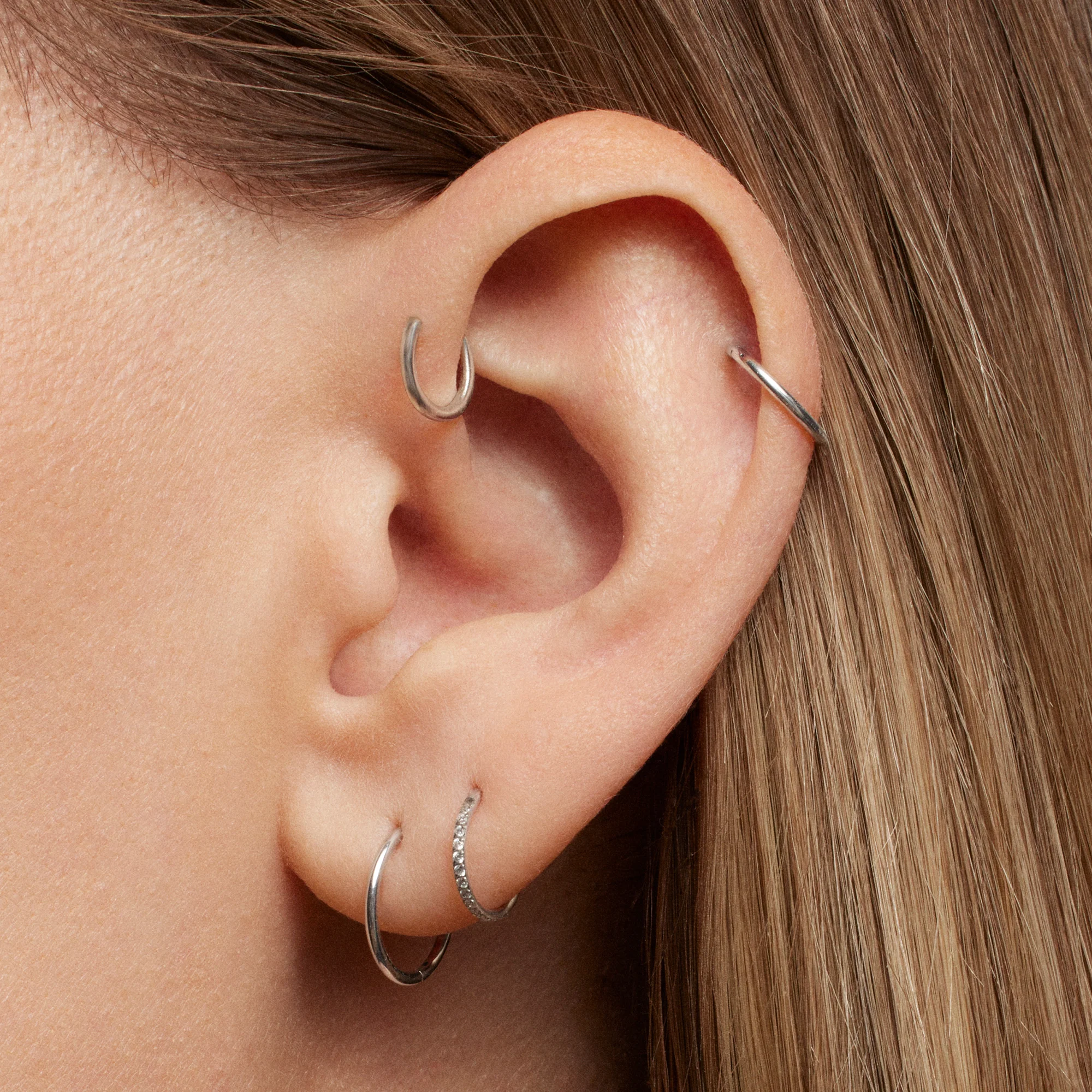24k Endless Hoop 8mm - Image 5