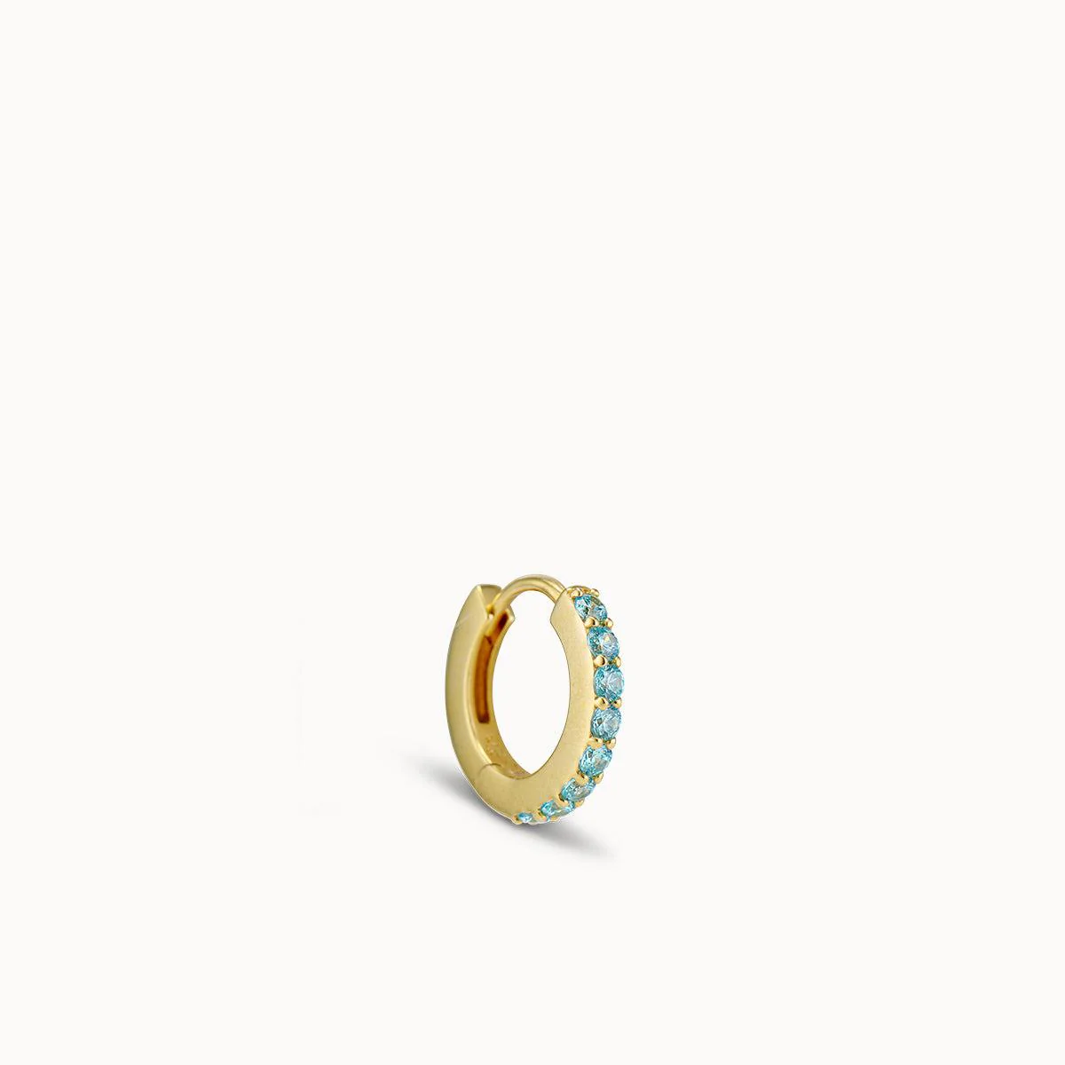 March Birthstone Hoops - Image 5