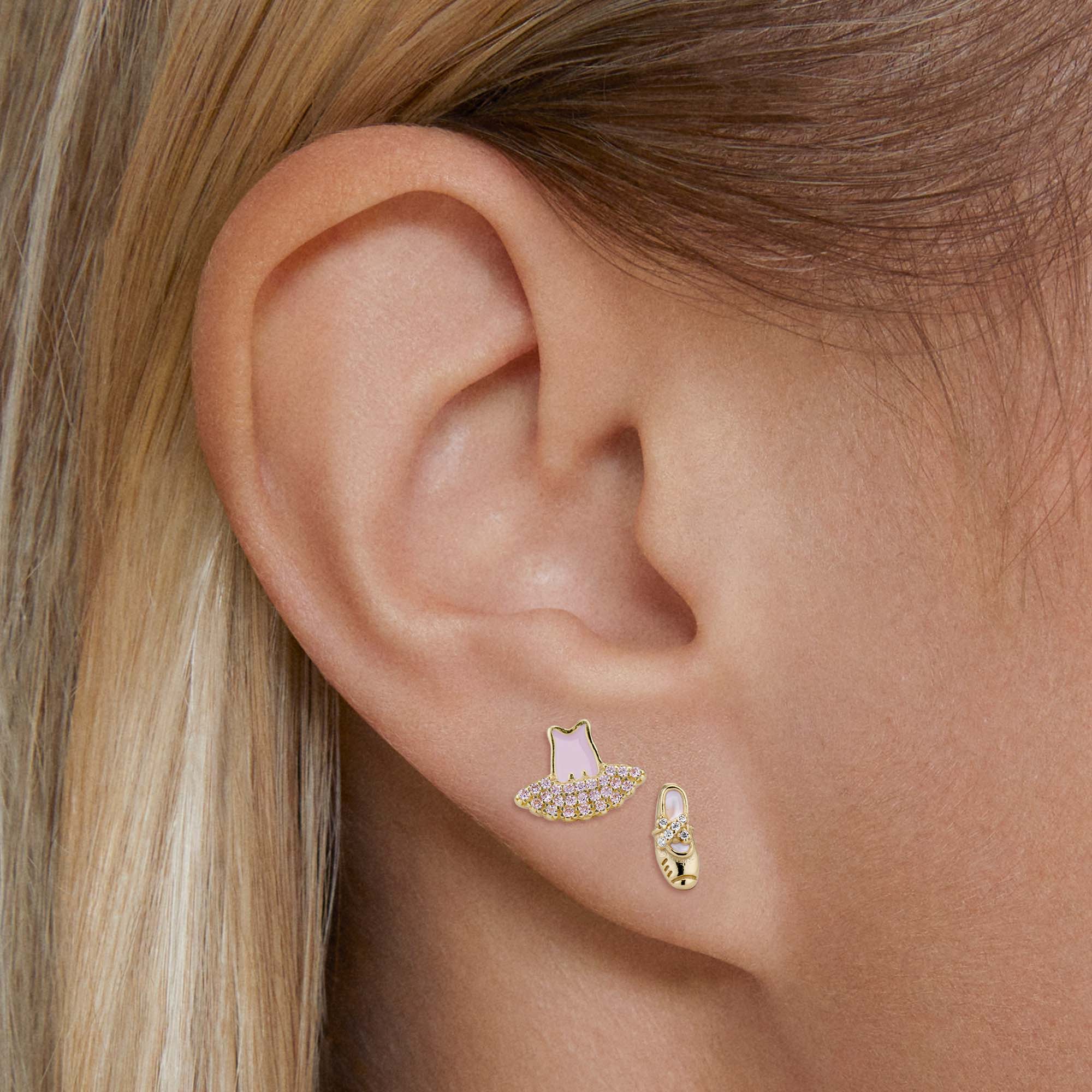 Ballet CZ Studs Set - Image 2
