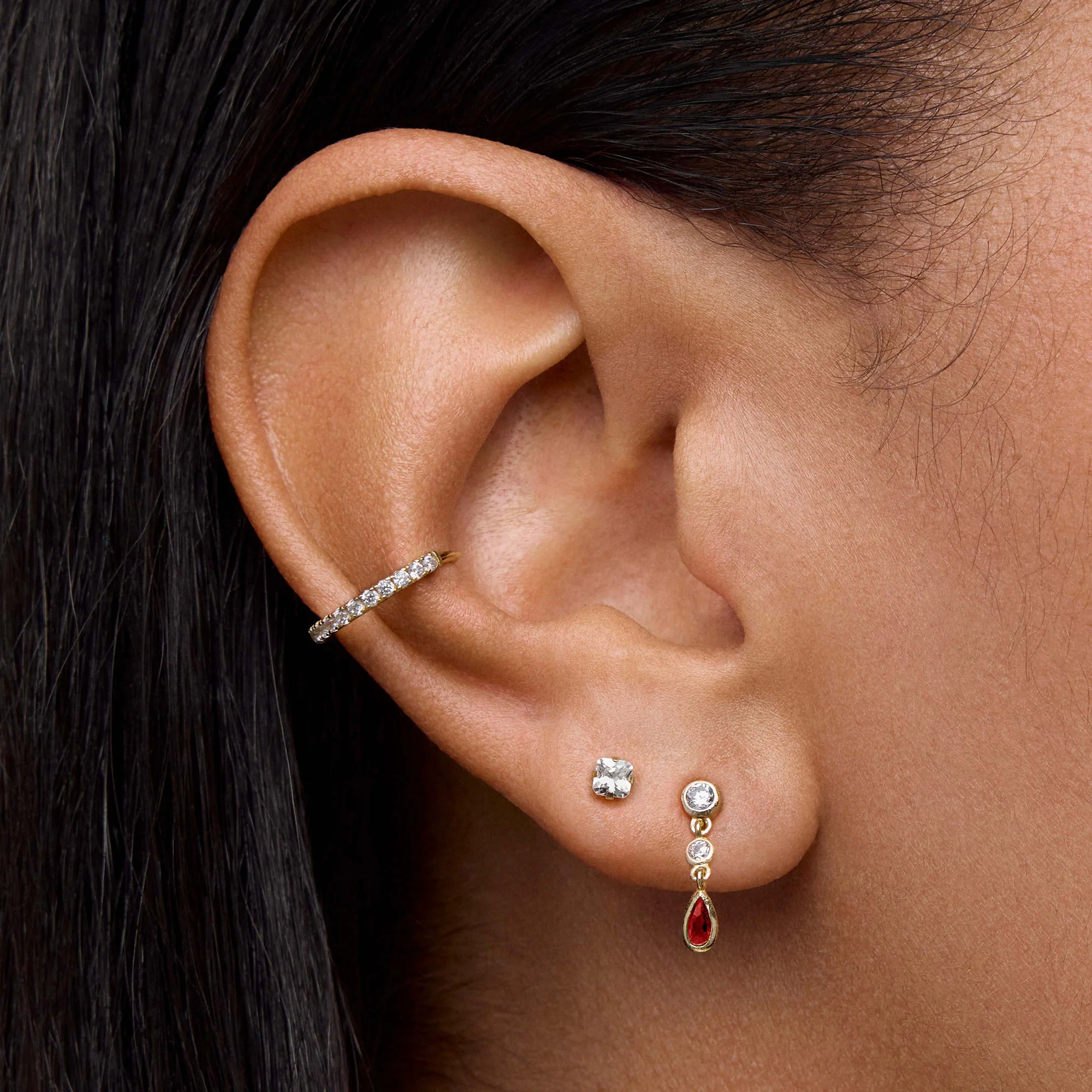CZ Drop Studs - Image 2