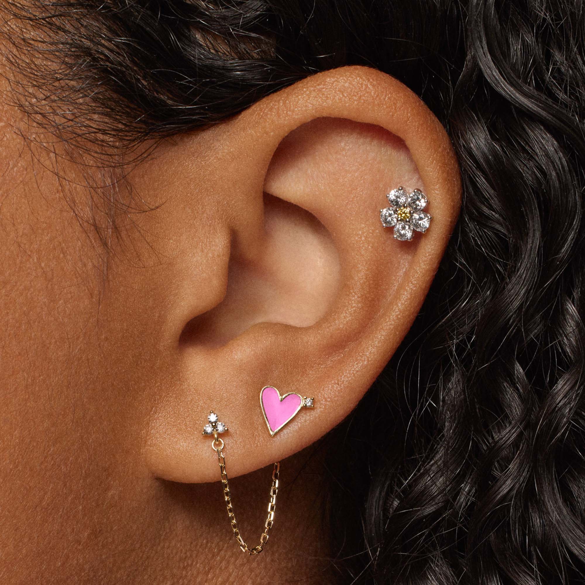 Daisy CZ Studs - Image 4