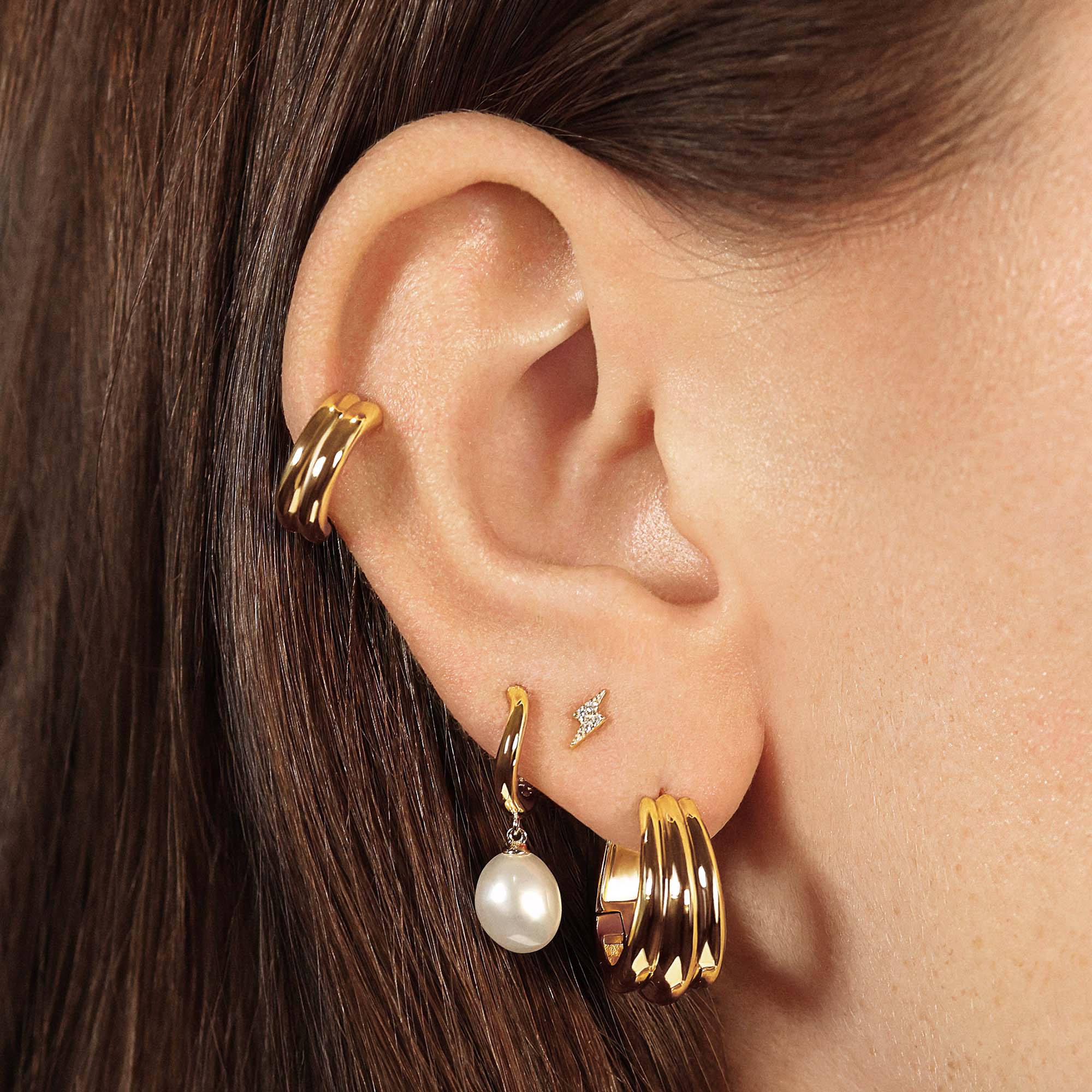 Daylight Double Hoops - Image 2