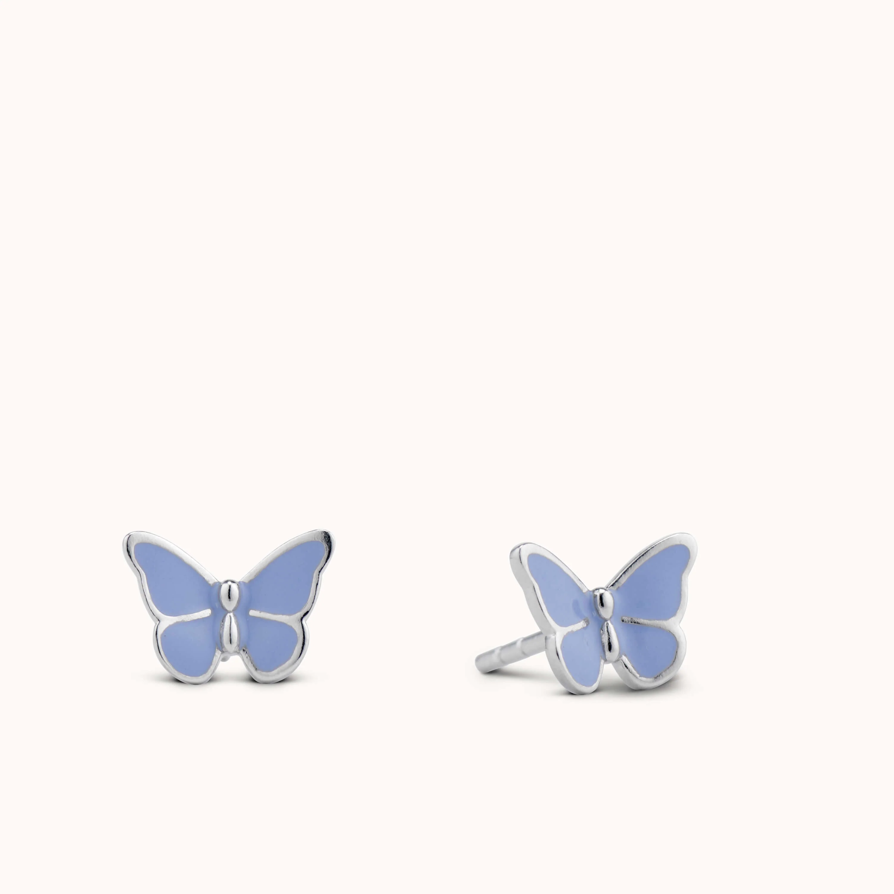 Enamel Butterfly Studs - Image 3