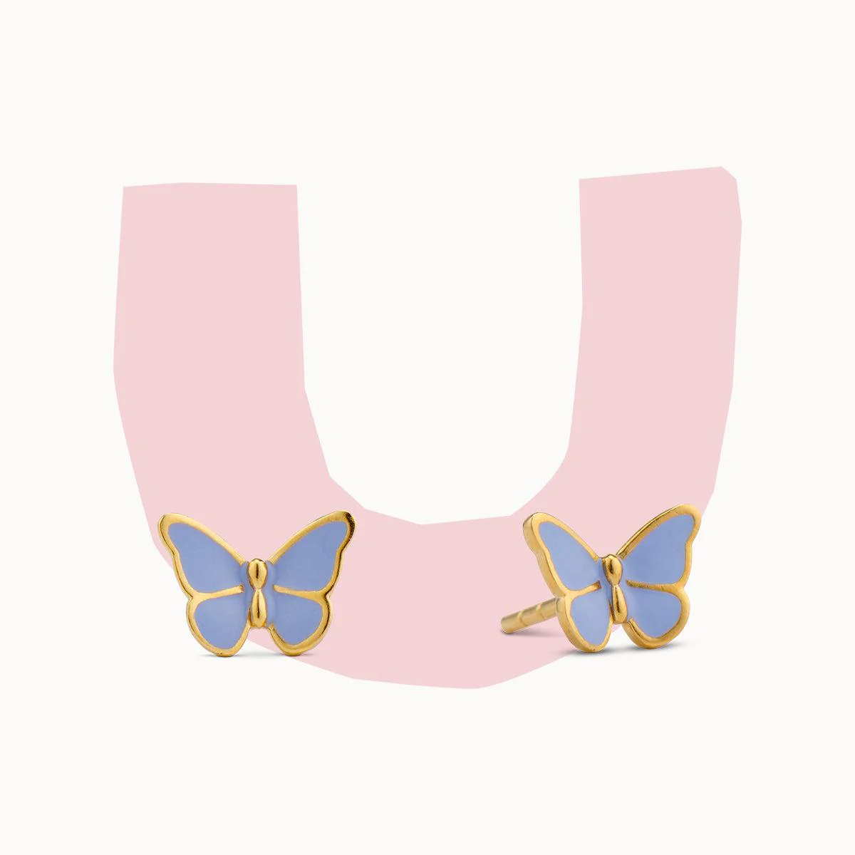 Enamel Butterfly Studs - Image 6