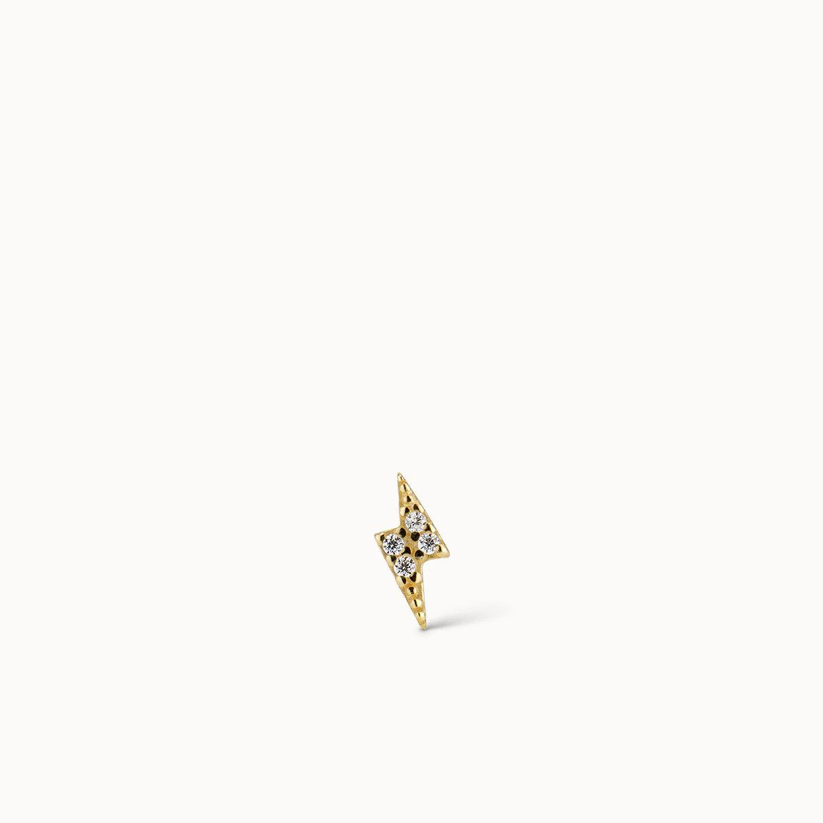 Lightning Bolt CZ Studs - Image 6