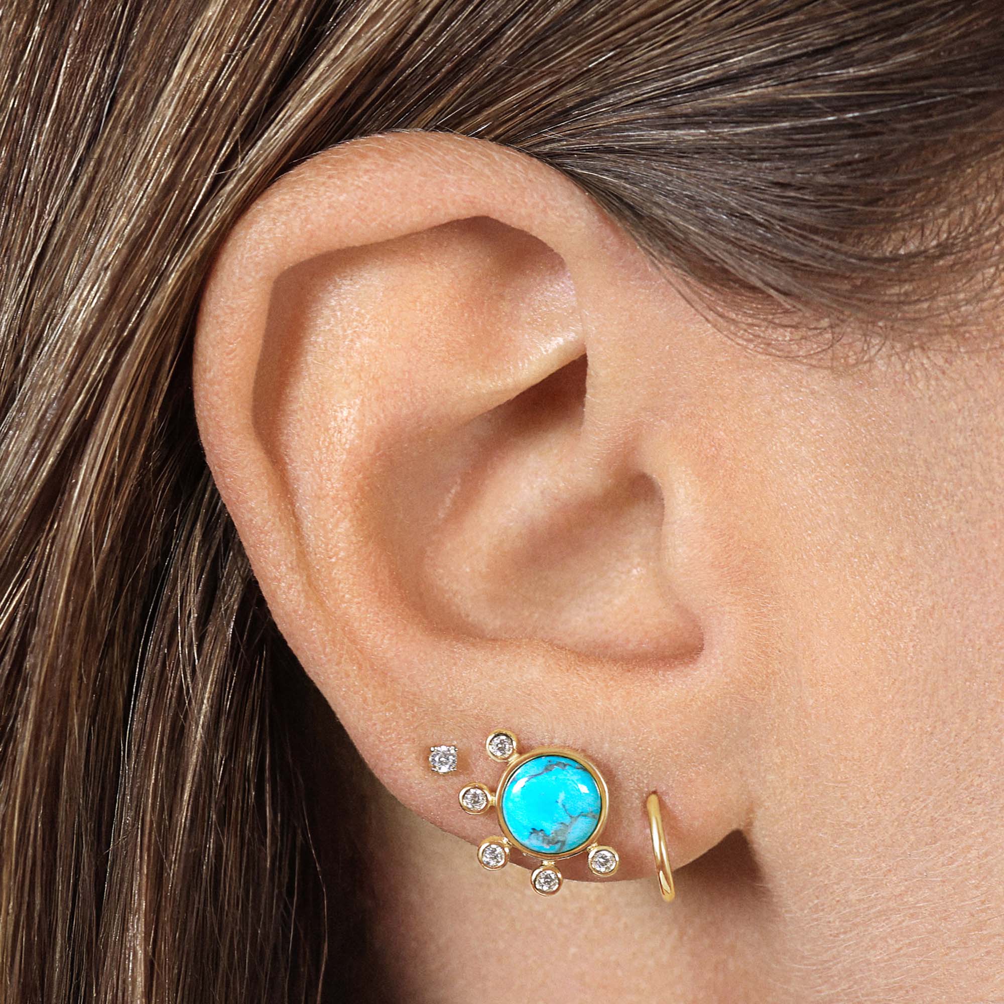 Poolside Bling CZ Studs - Image 2