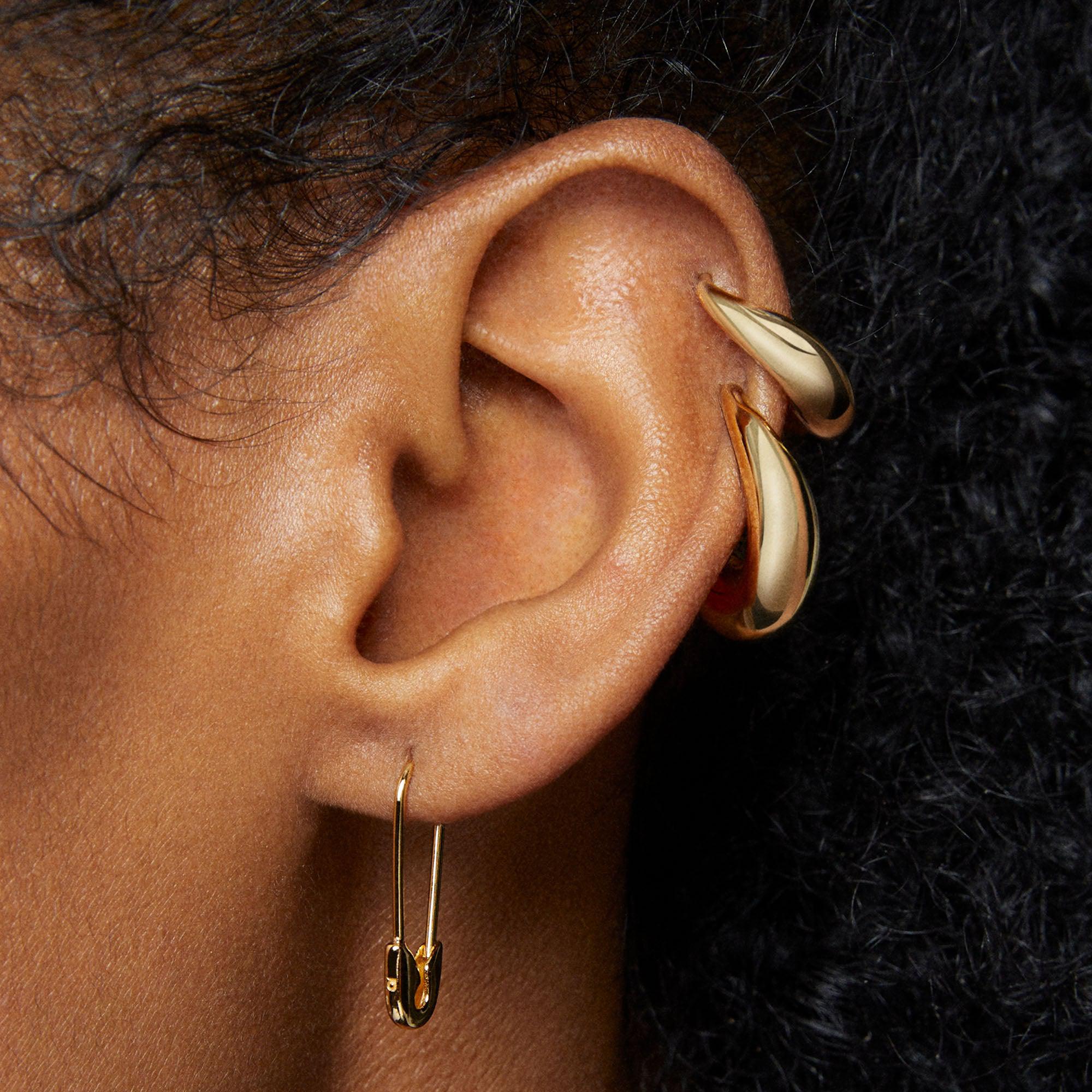 Safety Pin Hoops - Image 3