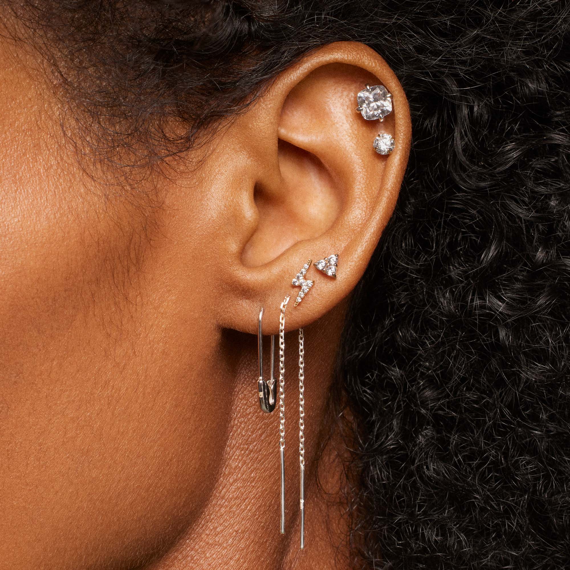 Safety Pin Hoops - Image 4