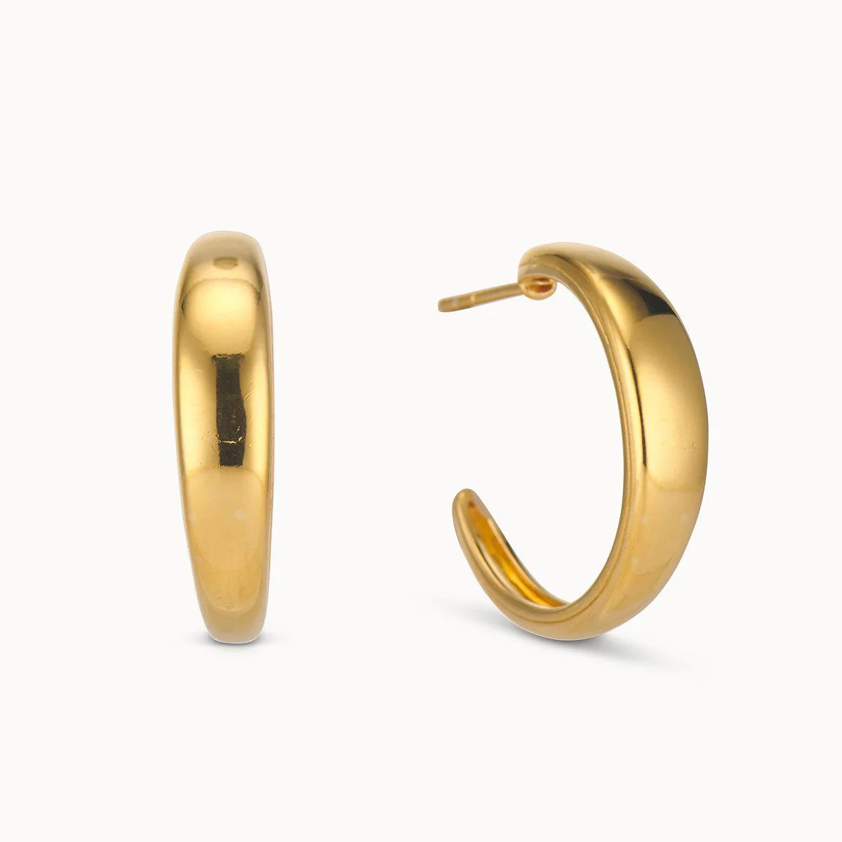 Wide Hoops 25mm